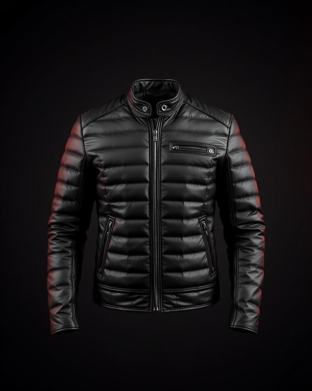 GrociFly Quilted Racer — Onyx